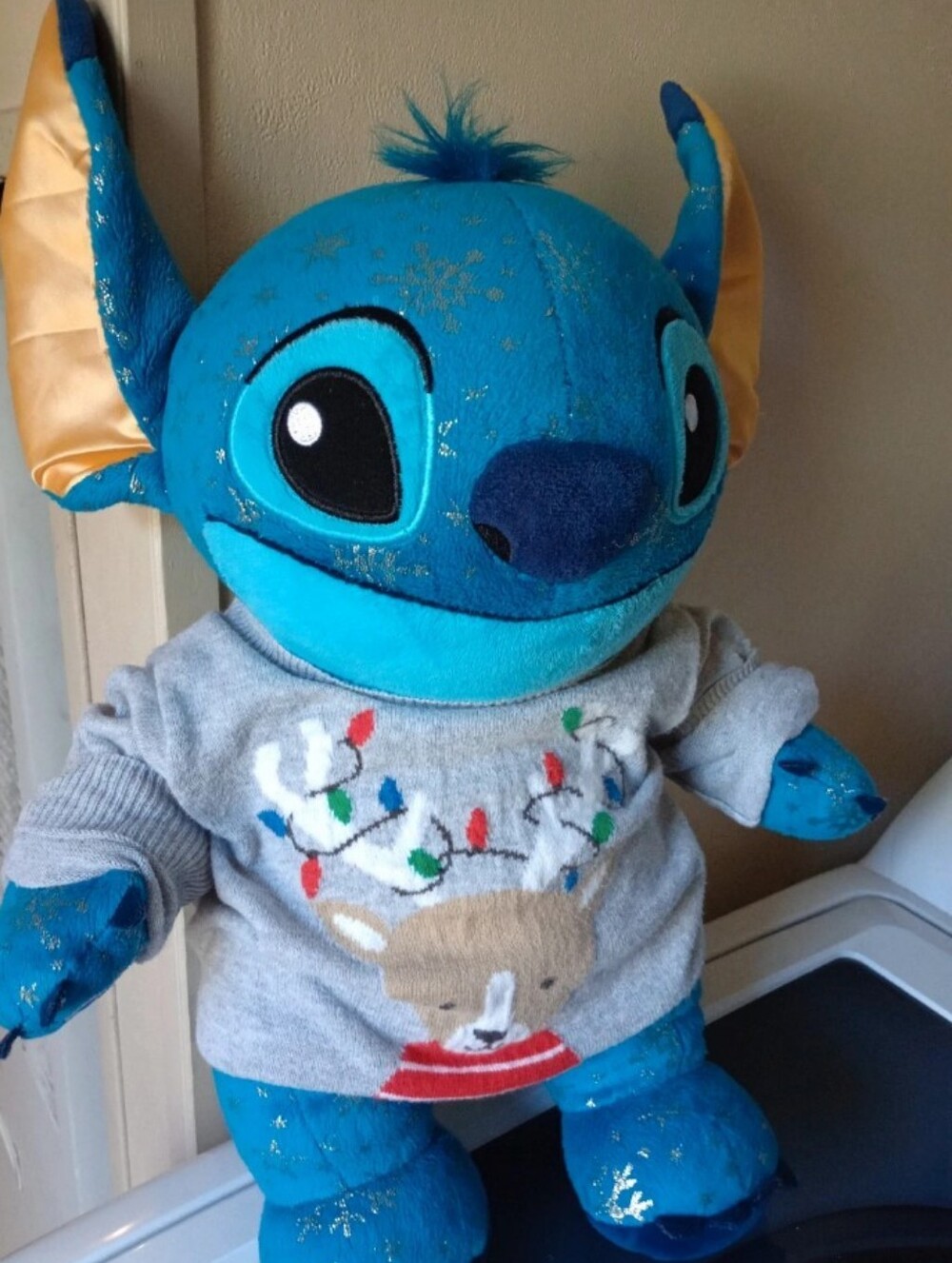 Limited Edition Build-A-Bear/Disney Snowflake ❄️ Stitch Plush